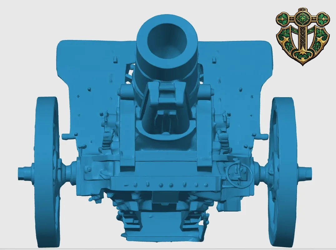 View 3 of WW1 British 9.2-inch Howitzer
