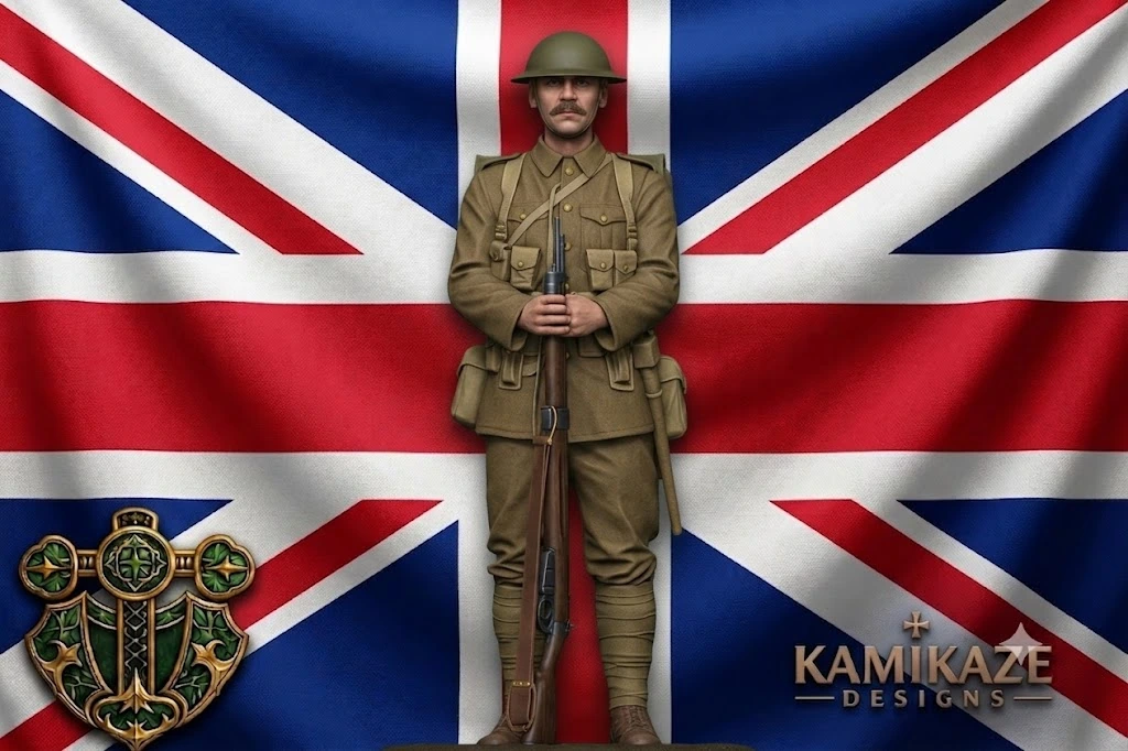 WW1 British Infantry Soldier 6