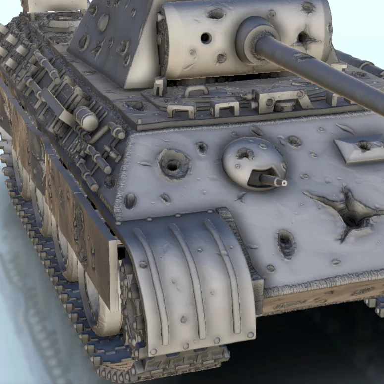 Vista 6 de Panzer Ausf. A (damaged)