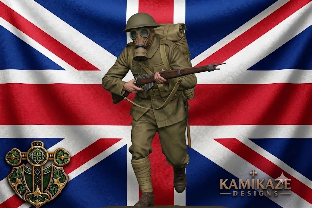 WW1 British Infantry Soldier 4