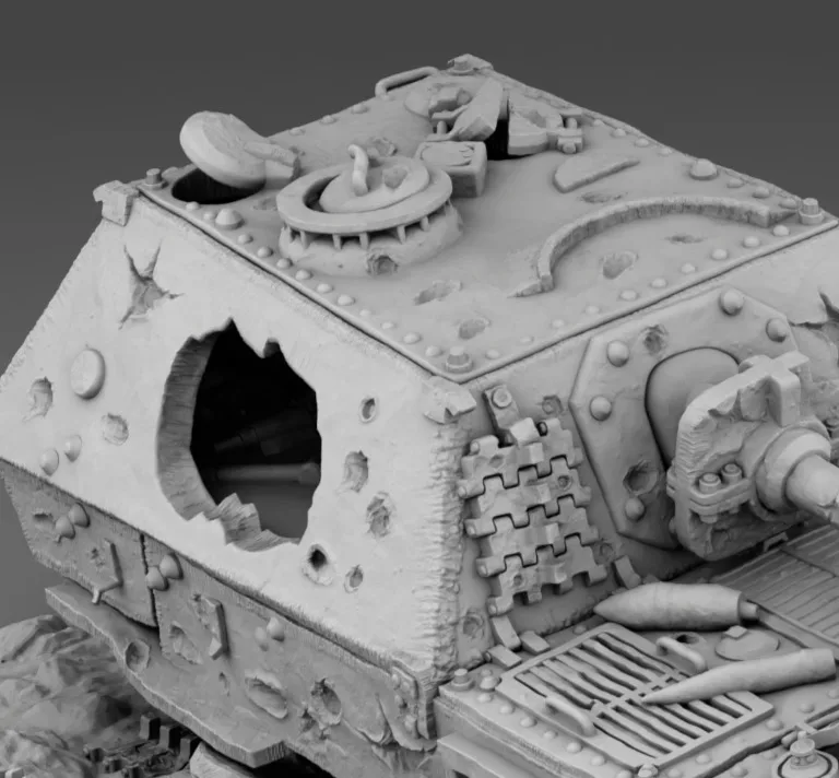 Vista 10 de Diorama (Ferdinand Destroyed)