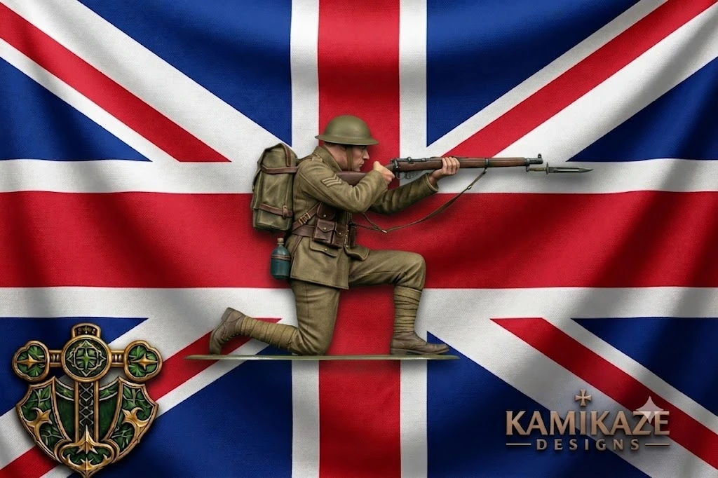 WW1 British Infantry Soldier 2
