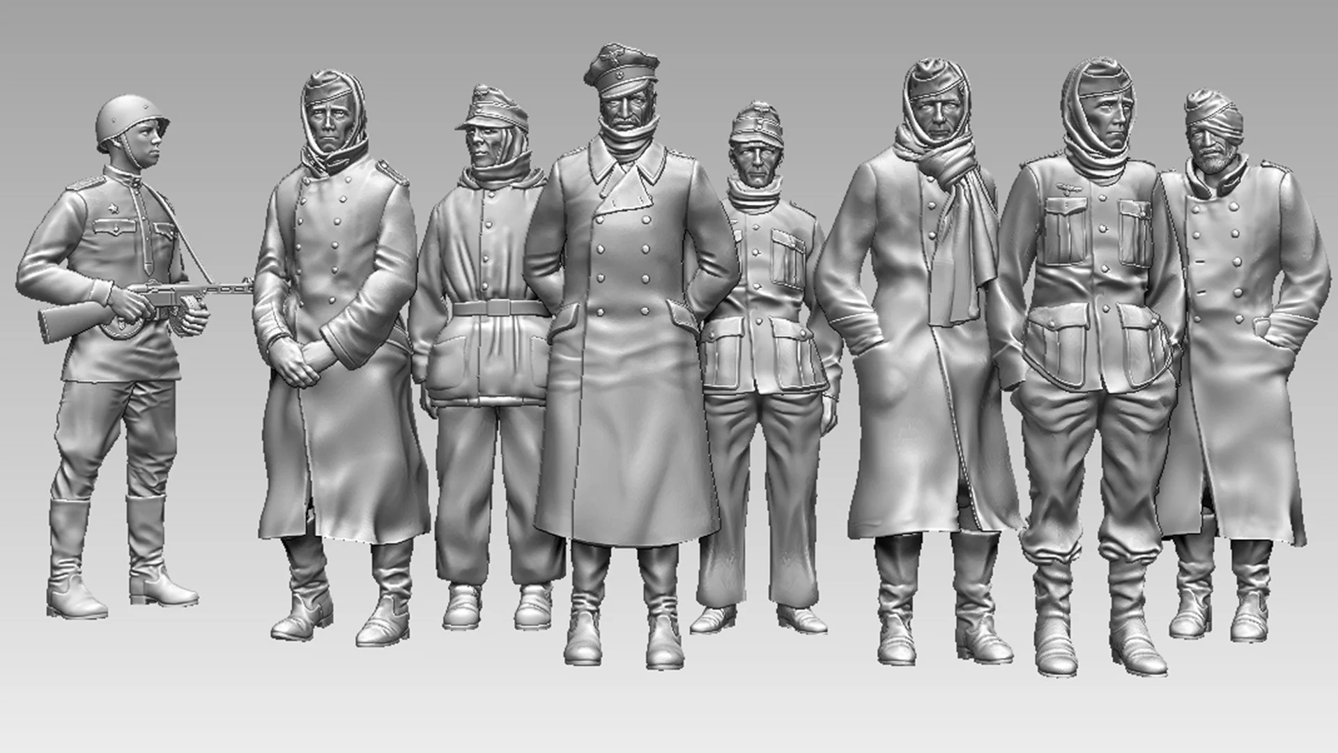 Vista 3 de Captured German Soliers 1.72