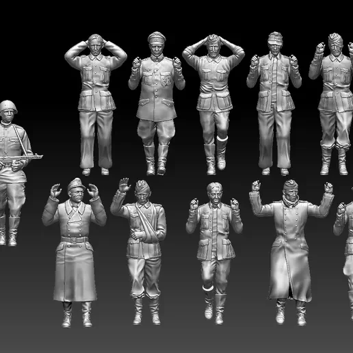 Vista 4 de Captured German Soliers 1.72