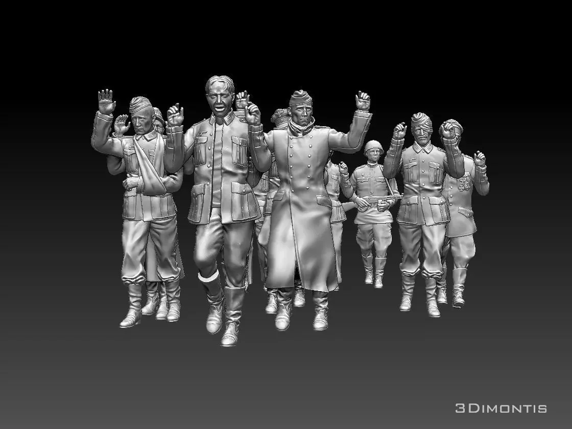 Vista 5 de Captured German Soliers 1.72