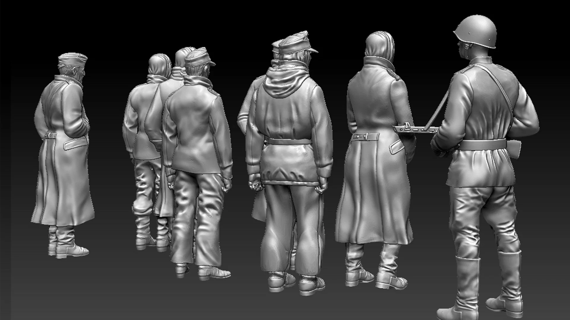 Vista 6 de Captured German Soliers 1.72