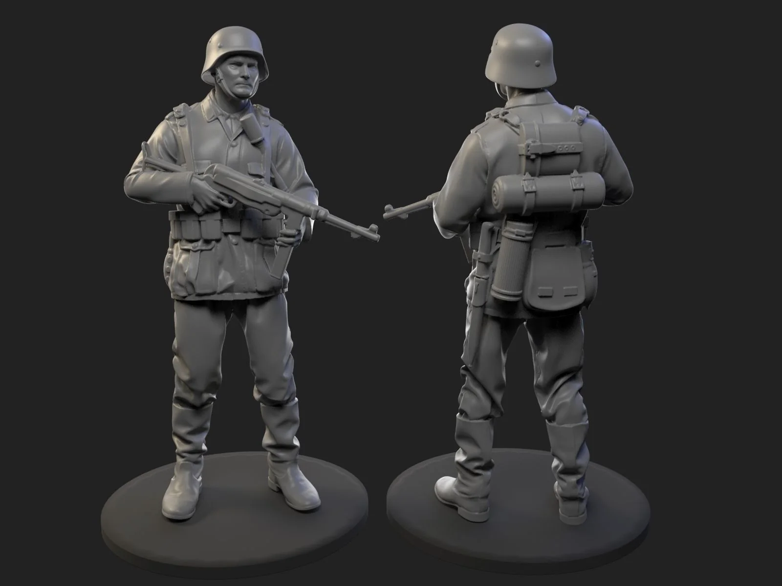 Vista 2 de German Soldier WW2