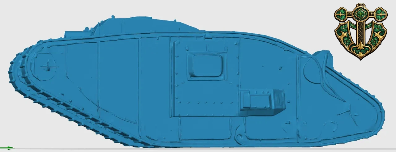View 5 of WW1 British Mark IV Tank