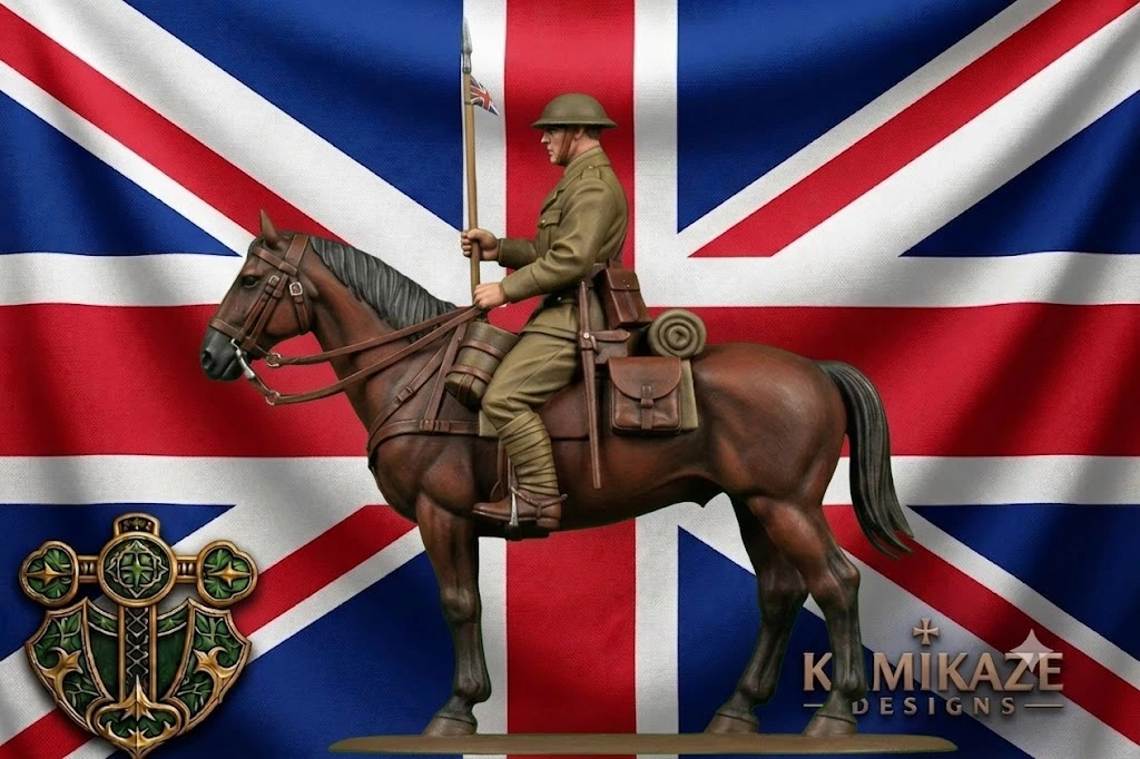 WW1 British Mounted Cavalryman