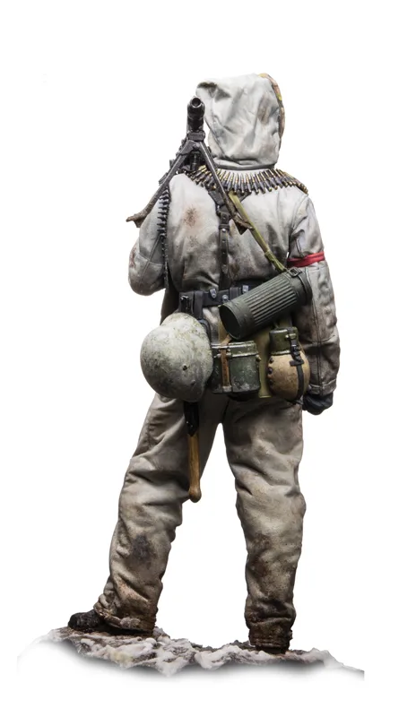 Vista 8 de Soldado Shütze MG-42 SS 1944