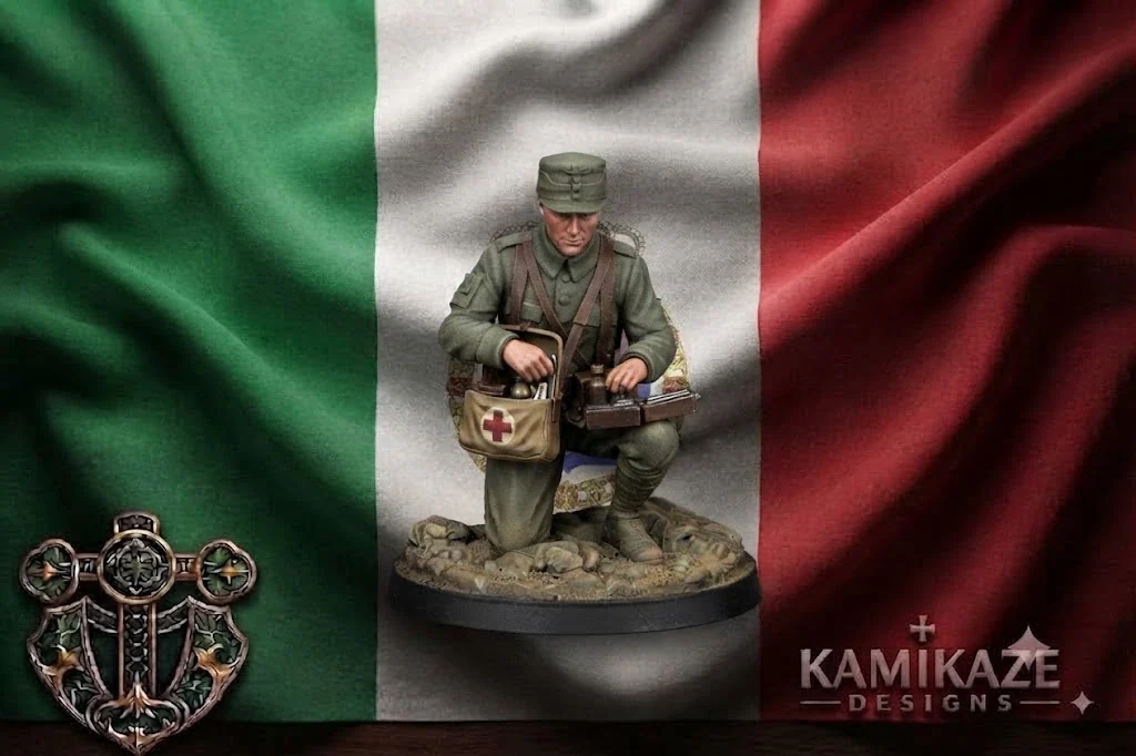 WWI Italian Medical Soldier