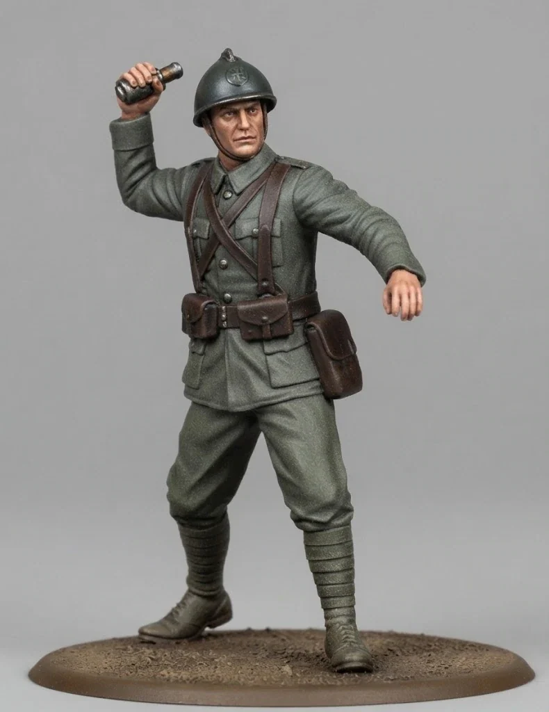Vista 2 de WWI Italian Soldier 9