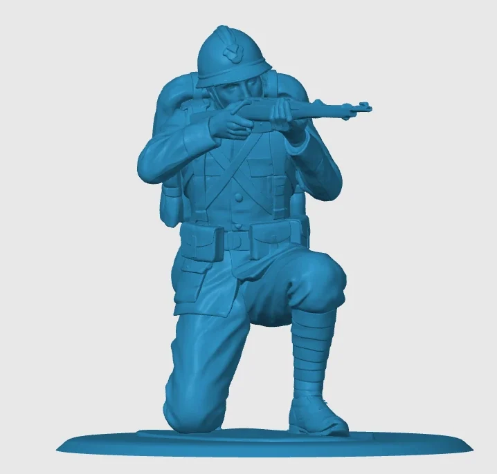View 4 of WWI Italian Soldier 8