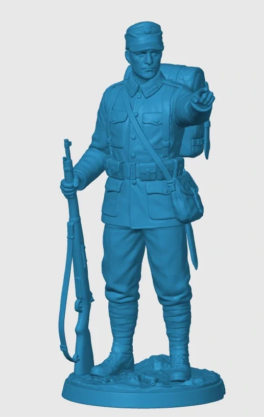 View 3 of WWI Italian Infantry Officer