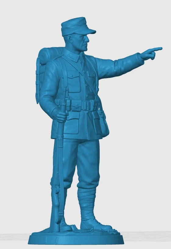 View 4 of WWI Italian Infantry Officer