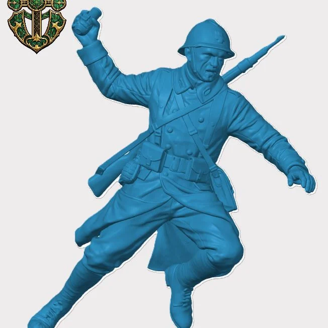 View 5 of WW1 French Infantryman 6
