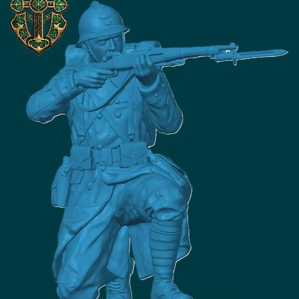 View 3 of WW1 French Infantryman 4