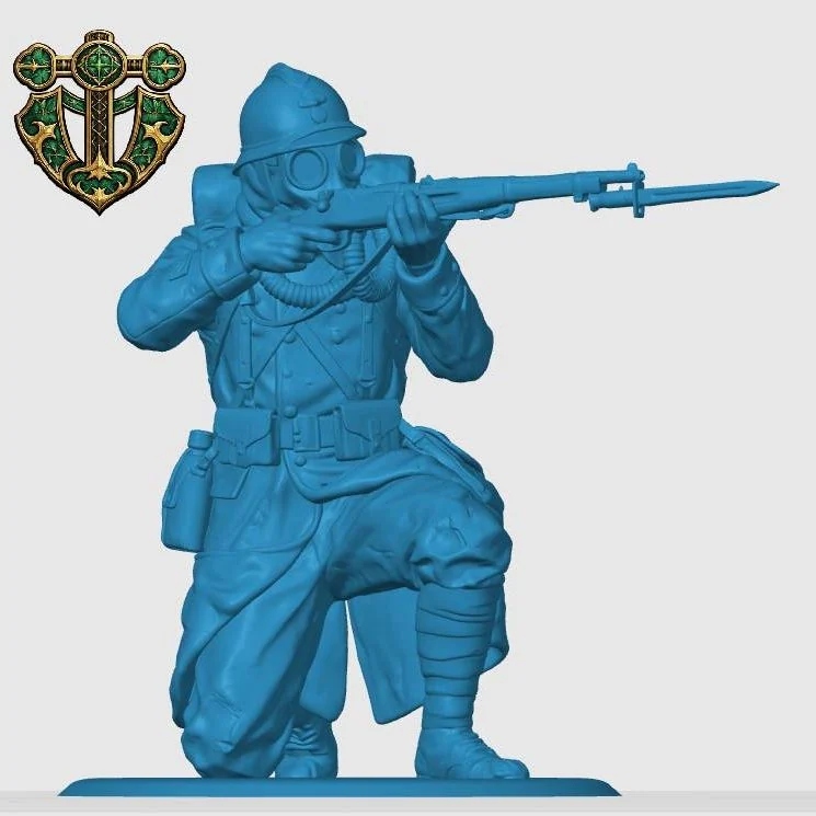View 5 of WWI French Infantryman 3
