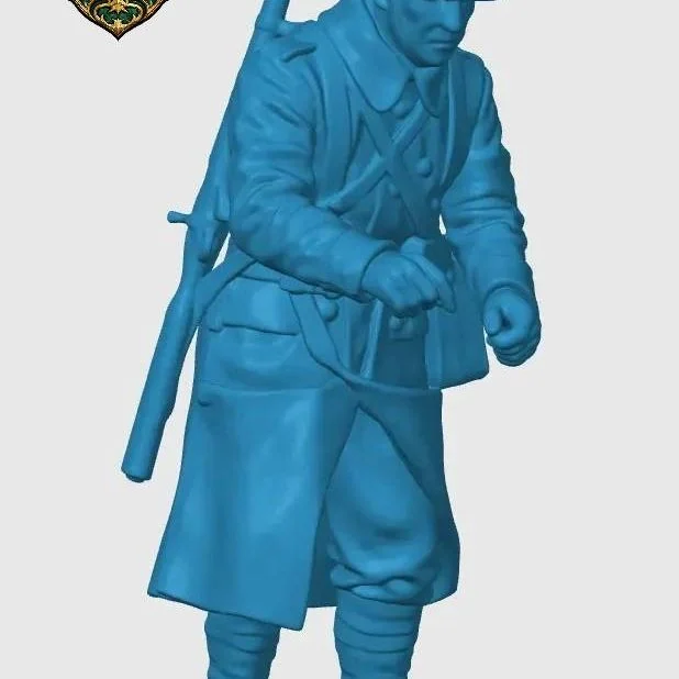 Vista 4 de WW1 French Stretcher Crew and Medic