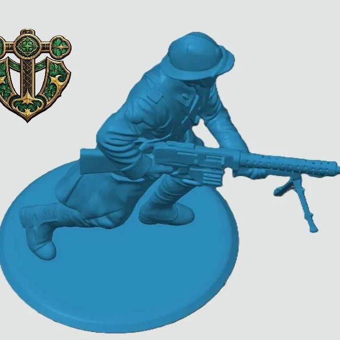 Vista 4 de French Charging Machine Gunner