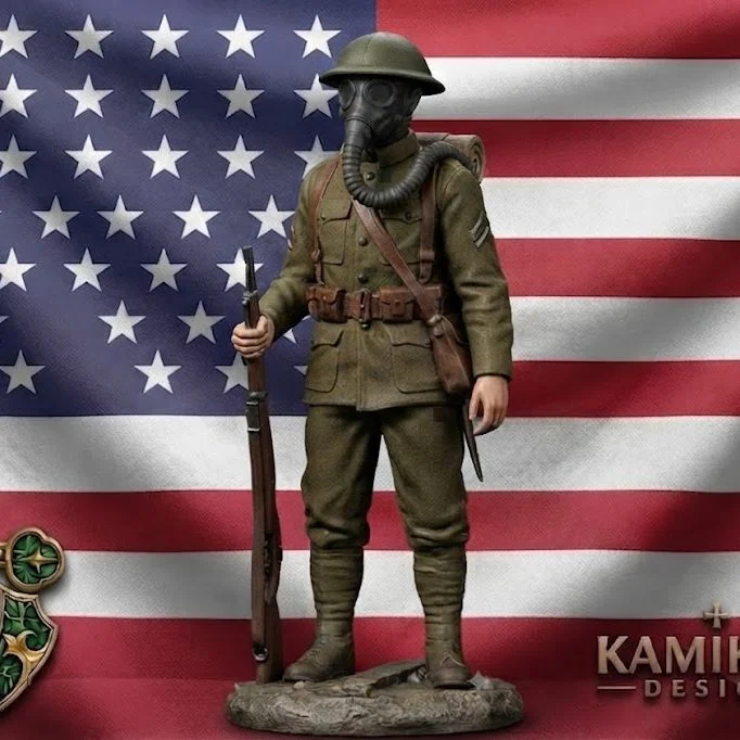 WW1 American Infantry Soldier 11