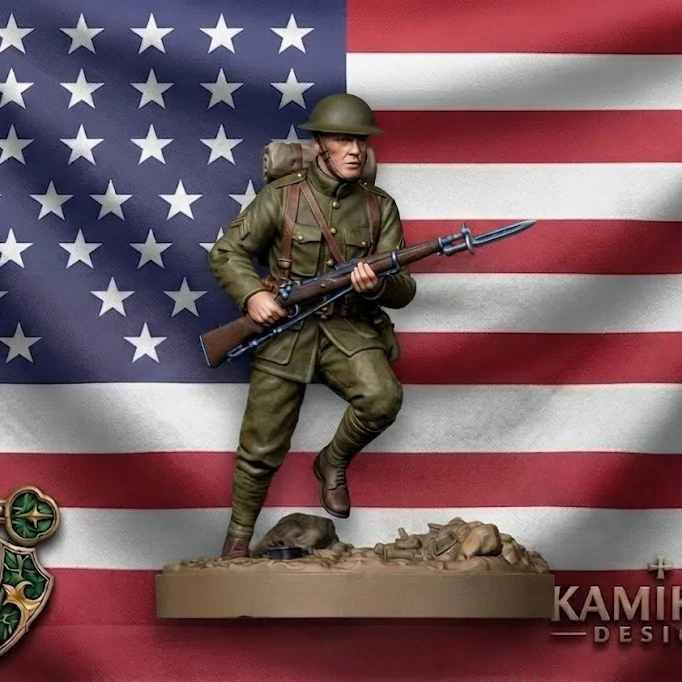 WW1 American Infantry Soldier 10