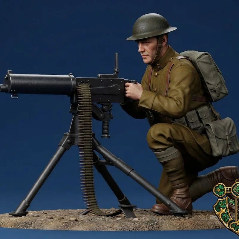 Vista 2 de WW1 American Infantry Soldier 7