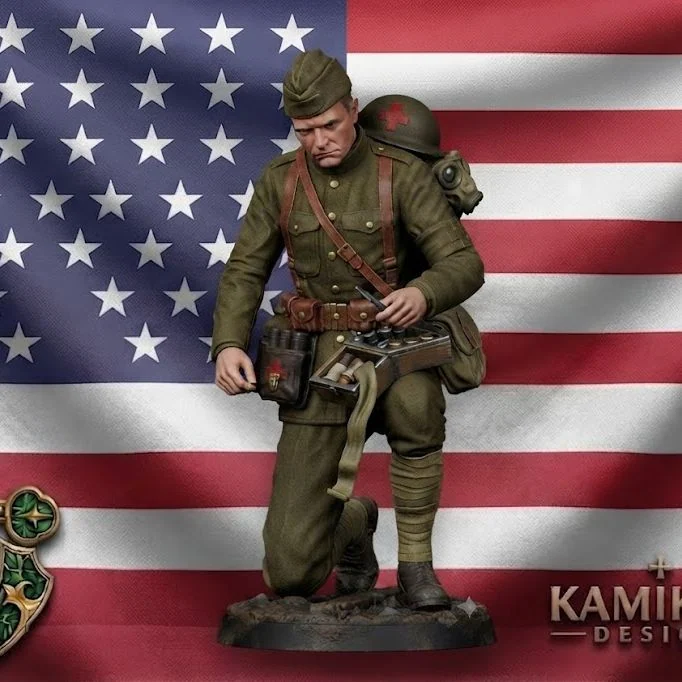 WW1 American Infantry Soldier 2