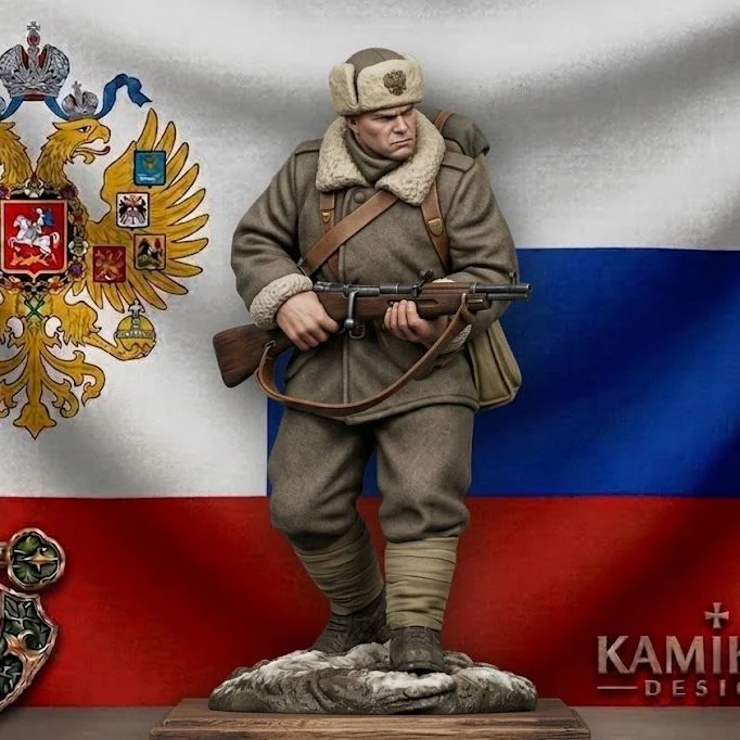 Vista 2 de WW1 Russian Soldier