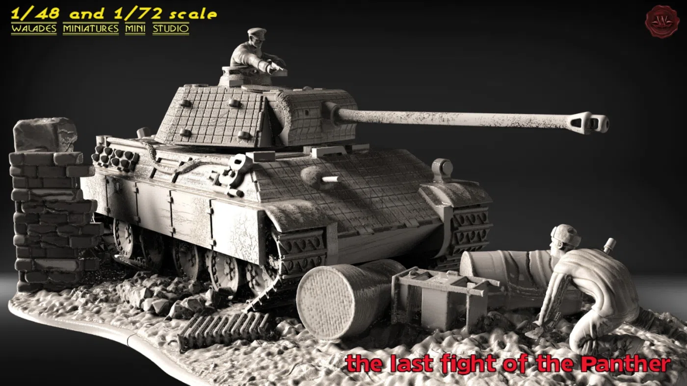 Vista 2 de Diorama (Last Fight of the Panther)