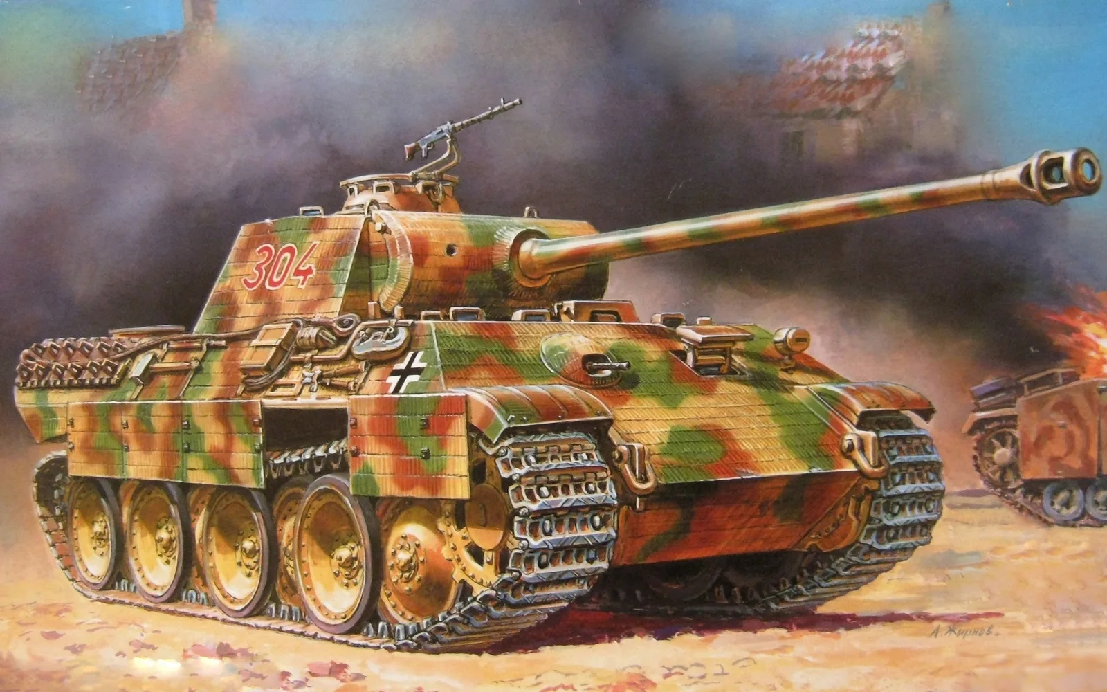Vista 13 de Panzer Ausf. A (damaged)