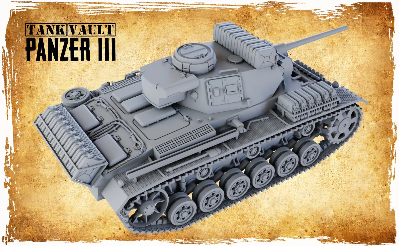 Vista 2 de Panzer III Ausf. L DAK